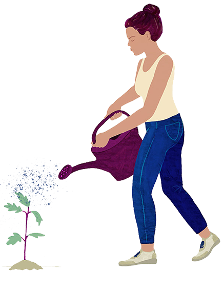Illustration, Editorial, Garden