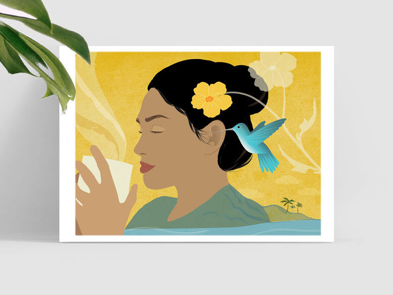 Briceno, Illustration, Coffee, Mishkiyaku, Berlin, Mindfulness, Relax